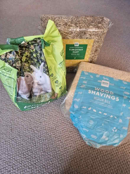 Photo of free Rabbit food & bedding bundle (Tranmere Park LS20) #1