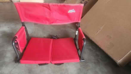 Photo of free Folding Stadium Chair (San Mateo near Hillsdale/101) #1