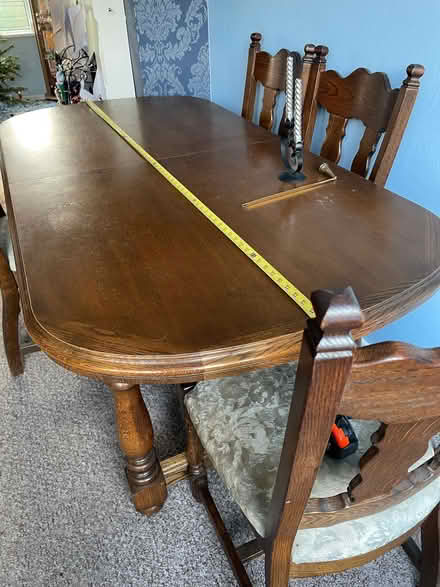 Photo of free Oak dining table (Marton SK11) #1
