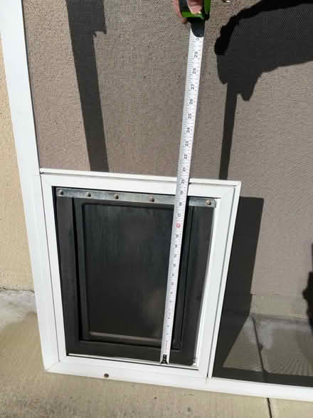 Photo of free 36” Screen Door with a Dog Door (San Ramon) #4