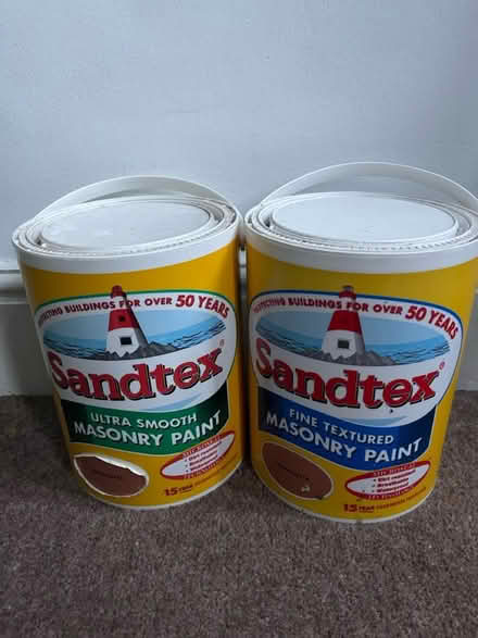 Photo of free Masonry Paint Terracotta Colour (Loughborough LE11) #1