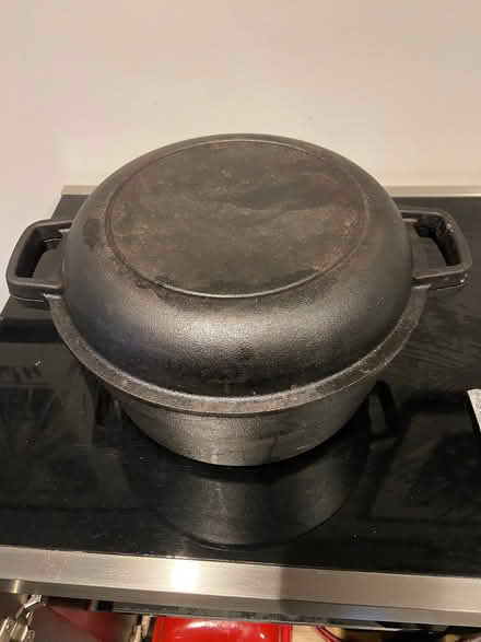 Photo of free Cast iron casserole dish. (Twickenham TW2) #1