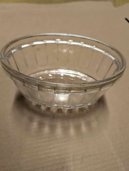 Photo of free Genuine antique glass jelly mould (Heaton Norris SK4) #2