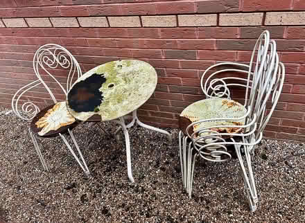 Photo of free Patio Table and Chairs (AL5 4XT) #2