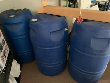 Photo of free emergency water storage containers (Lafayette) #1