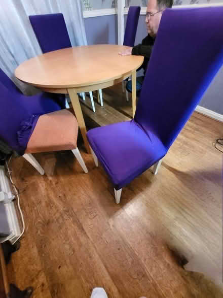 Photo of free Table and 5 chairs (Gateacre L25) #2