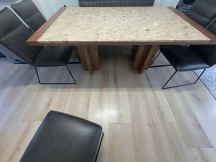 Photo of free Dining table/chair/ tv side table (Hammersmith) #3