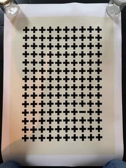 Photo of free Black and white poster (Seven Dials BN1) #1