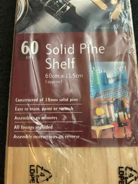 Photo of free Solid pine shelf (Knaresborough HG5) #2