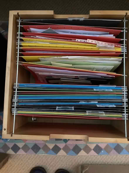 Photo of free Footstool with hanging filing (Penrith CA11) #2