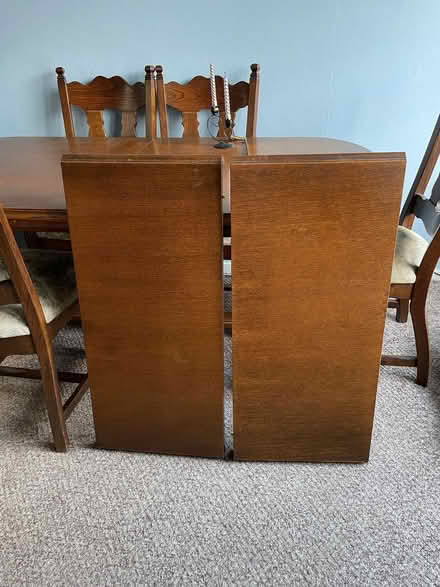 Photo of free Oak dining table (Marton SK11) #2