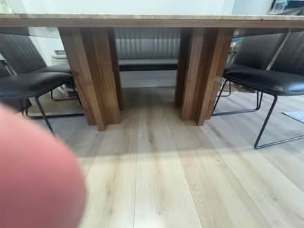 Photo of free Dining table/chair/ tv side table (Hammersmith) #4