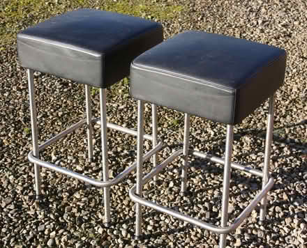 Photo of free Two IKEA Julius Bar Stools 63cm tall (Brimfield SY8) #2