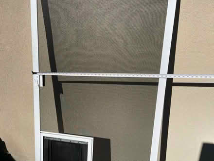 Photo of free 36” Screen Door with a Dog Door (San Ramon) #2