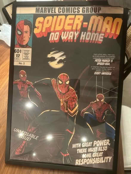Photo of free Spiderman poster (Winchester MA) #1