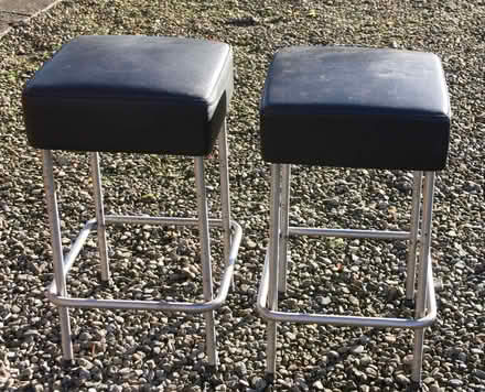 Photo of free Two IKEA Julius Bar Stools 63cm tall (Brimfield SY8) #1
