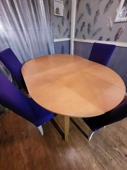 Photo of free Table and 5 chairs (Gateacre L25) #4