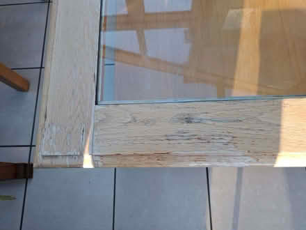 Photo of free Oak and glass coffee table (Dronfield S18) #2