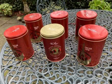 Photo of free Pretty storage tins (Weston) #1
