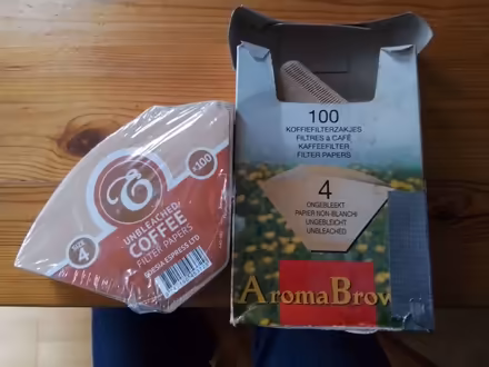 Photo of free Coffee machine filter papers (North Town SL6) #1