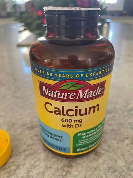 Photo of free NEW unopened Calcium 600 mg with D3 (22201) #2