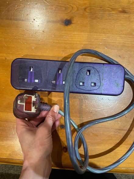 Photo of free 3 socket extension lead (Stoke Newington N16) #1