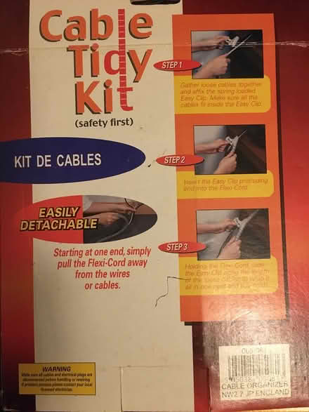 Photo of free Cable tidy kit (Tottenham, off Philip Lane N17) #2