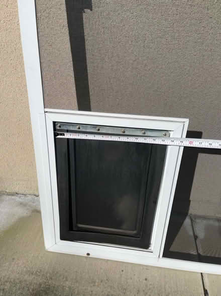 Photo of free 36” Screen Door with a Dog Door (San Ramon) #3
