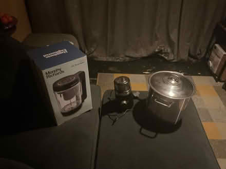 Photo of free 1.6 Soup maker/Large Pan and Coffee Grinder (Astley Bridge BL1) #1