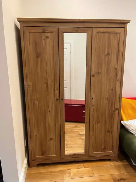 Photo of free Beautiful solid triple wardrobe (Fulham Palace Rd W6) #1