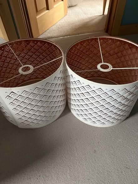 Photo of free Two large ceiling lightshades (Broxbourne EN10) #1