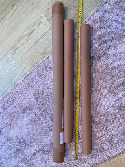 Photo of free 3 cardboard poster tubes (Chichester central PO19) #1