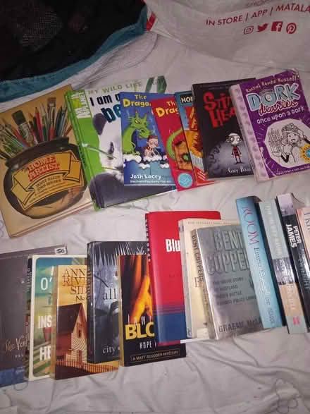 Photo of free Crime, Historical, Romance and Kids Fiction + Non Books (Dudley Hill BD4) #1
