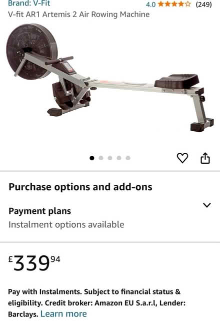 Photo of free Rowing machine (been used) (Sunderland SR3) #1