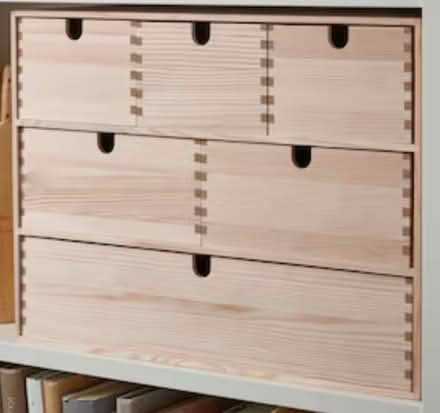 Photo of small wooden storage drawers similar to ikea moppe (Topsham EX3) #1