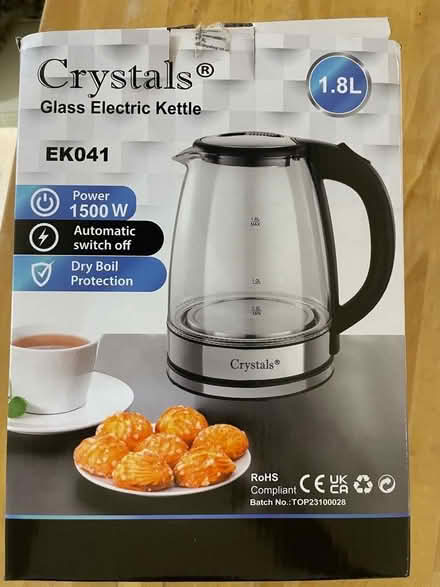 Photo of free Glass electric kettle (Langley SL1) #1