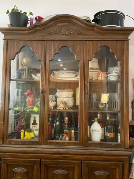 Photo of free lighted China Cabinet (Hwy 93 & 58th Ave) #2