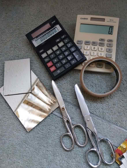 Photo of free Stationary bits, calculators, mirrors, scissors, cards (Dorridge B93) #3