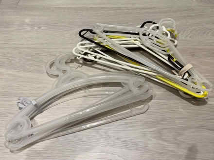 Photo of free Plastic coat hangers (Bowbridge GL5) #1