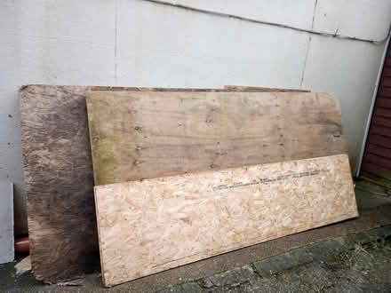 Photo of free Large sheets of wood (Near Horsham Station) #1