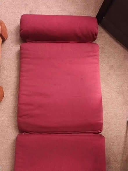 Photo of free Maroon red IKEA poäng chair (Crookes (S10)) #1