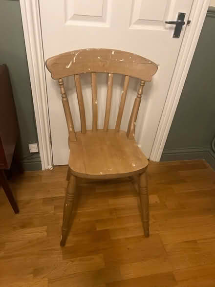 Photo of free Wooden chair (RG42 Bracknell) #1