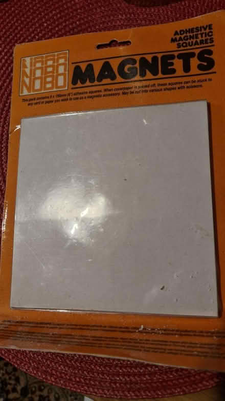 Photo of free Magnetic squares adhesive (TW5) #1
