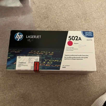 Photo of free HP Laserjet Magenta Cartridge (Grandborough CV23) #2