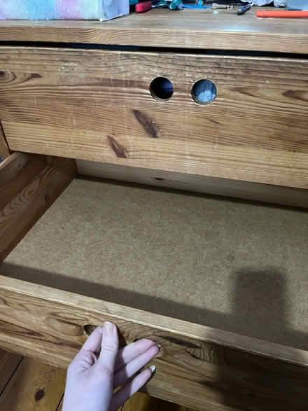 Photo of free Wood chest of drawers (Tooting SW17) #4