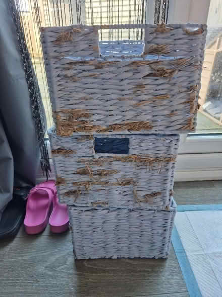 Photo of free Wicker Baskets x 3 (CT9) #2