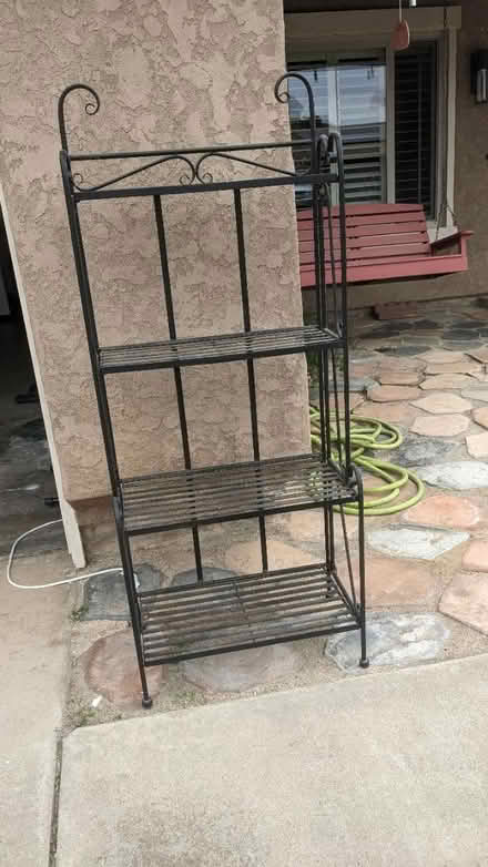 Photo of free Outdoor Plant Rack (Santee, CA) #1