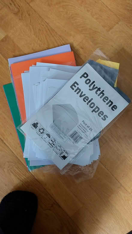 Photo of free Assorted paper, envelope, folder (Manor House station) #1