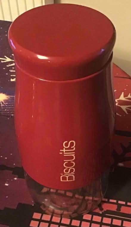 Photo of free Glass biscuit jar (Eastbourne BN21) #1