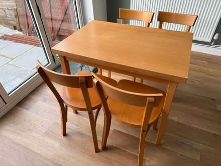 Photo of free IKEA Kitchen/Dining Table & Chairs (M33) #1